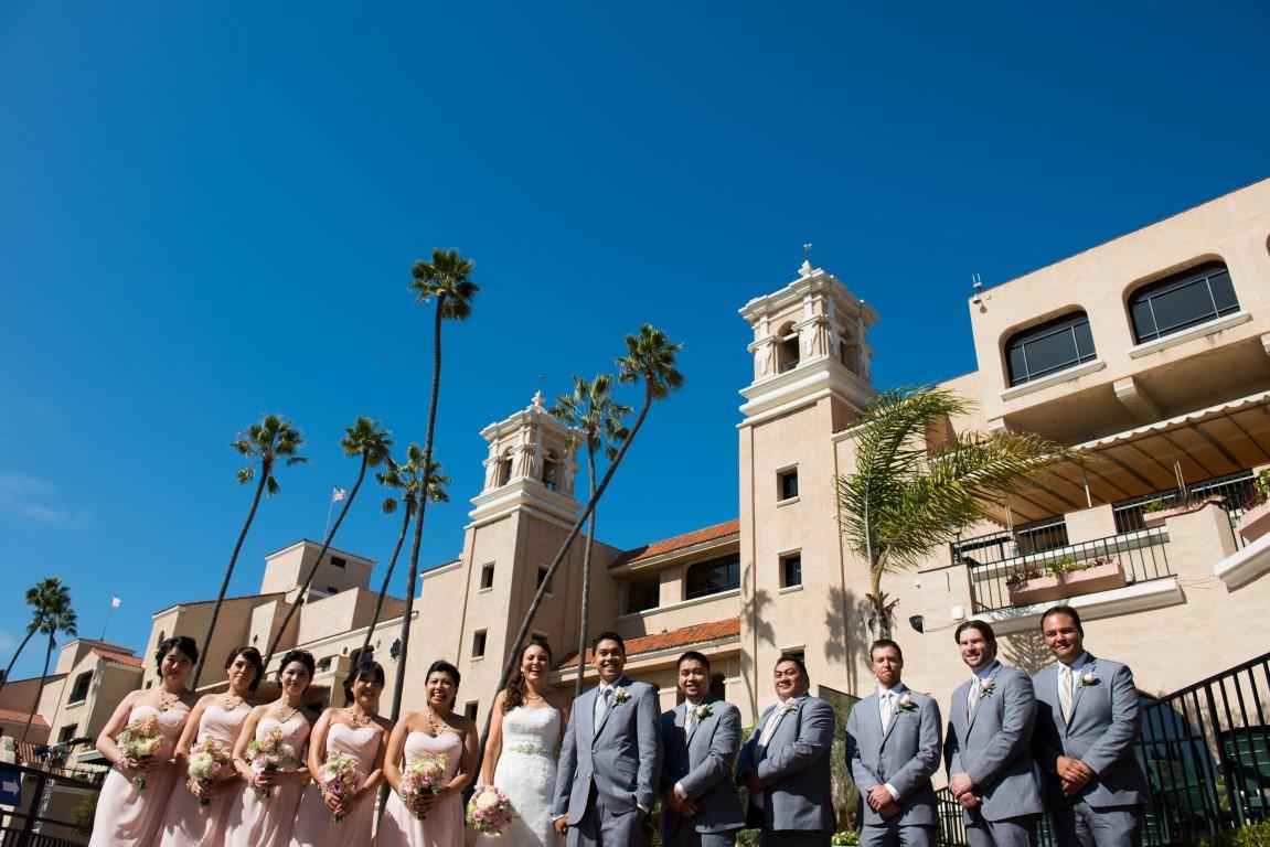 Del Mar racetrack wedding